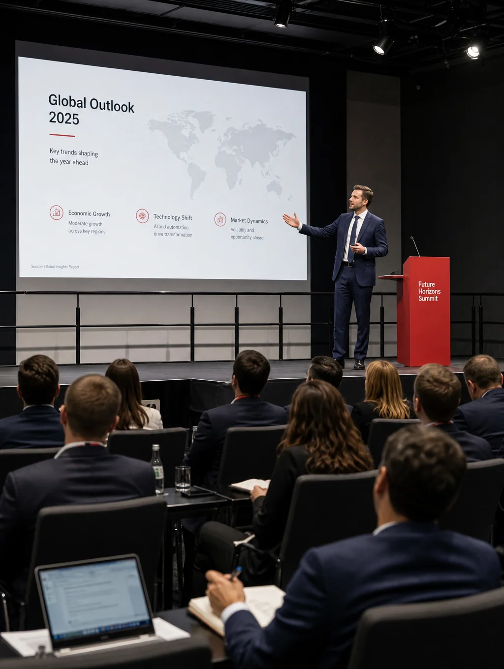 Julien Dionne leading a corporate workshop